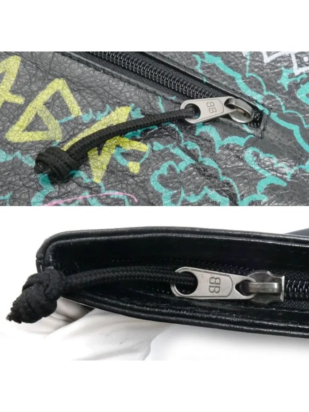 Balenciaga Graffiti Explorer Clutch Black - Picture 5 of 5